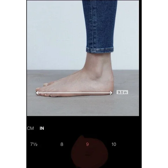 Zara Burgundy High-Heel Buckle Boots Pointed Toe Size US 9 EUR 40 Preowned - Picture 16 of 16